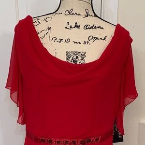 Signature Robbie Bee dress red
